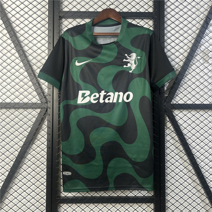 Sporting Lisbon Black Alternate Man Jersey 25/26