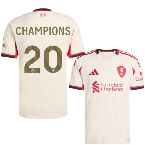 Liverpool Away Man Jersey 25/26 - CHAMPIONS 20