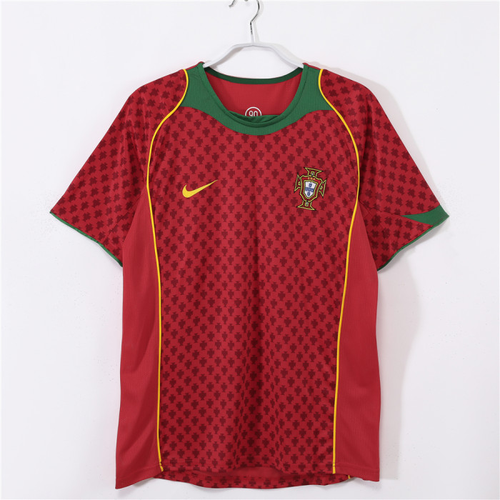 Portugal Home Retro Jersey 2004