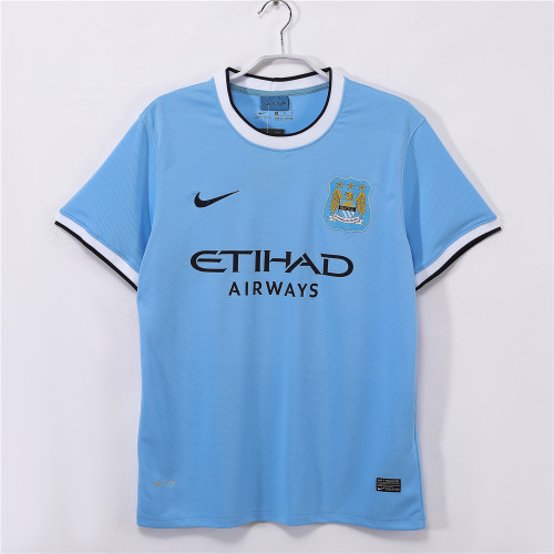 Manchester City Home Retro Jersey 2013/14