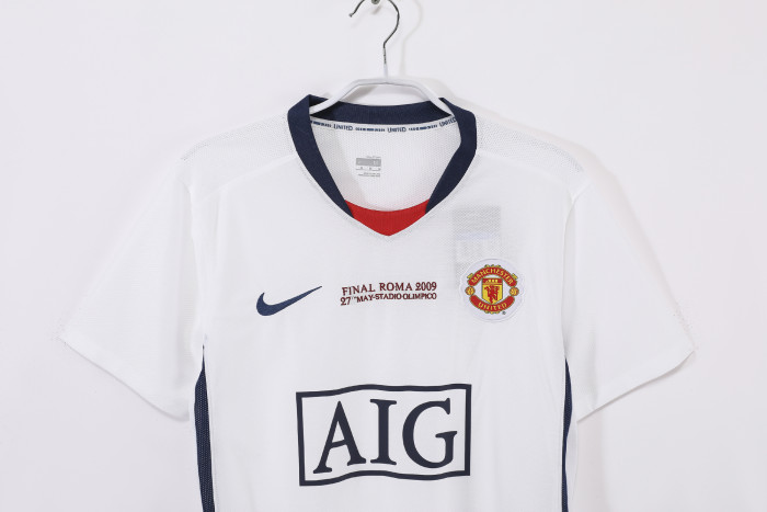 Manchester United Third Champions' League Final Retro Jersey 2008/09