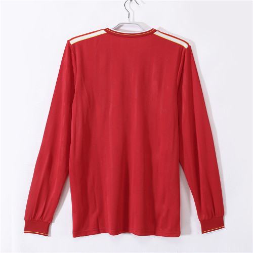 Liverpool Home Retro Long Sleeve Jersey 1986/87