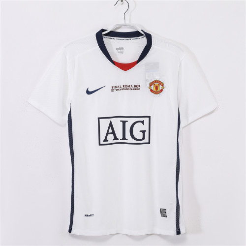 Manchester United Third Champions' League Final Retro Jersey 2008/09