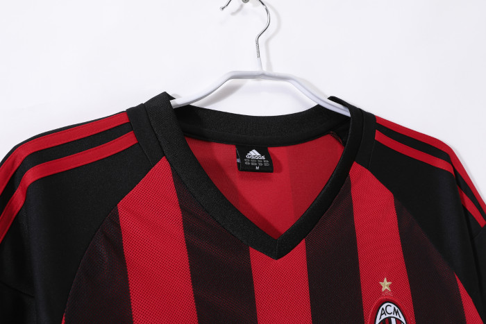 AC Milan Home Retro Jersey 2002/03