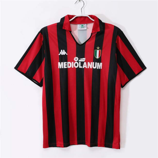 AC Milan Home Retro Jersey 1988/89