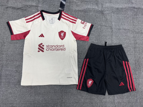 Liverpool Away Kids Suit 25/26-CHAMPIONS 24/25