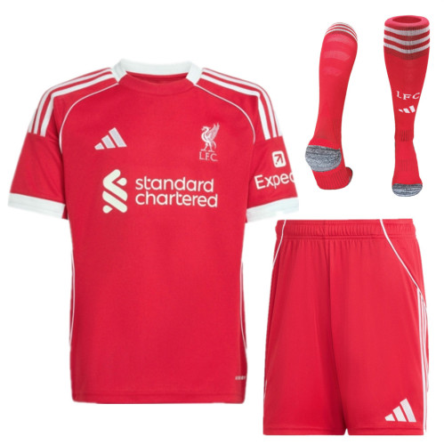 Liverpool Home Kids Suit & Socks 25/26