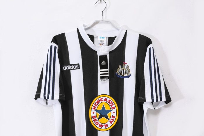 Newcastle United Home Retro Jersey 1995/97