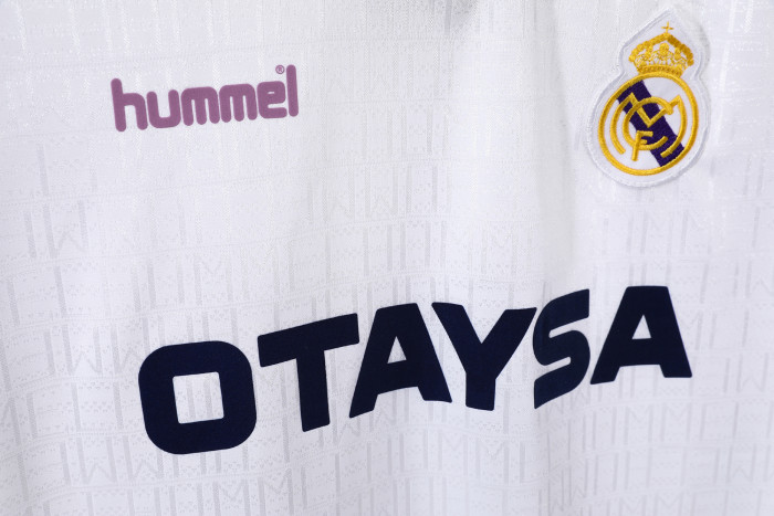 Real Madrid Home Retro Jersey 1990/92