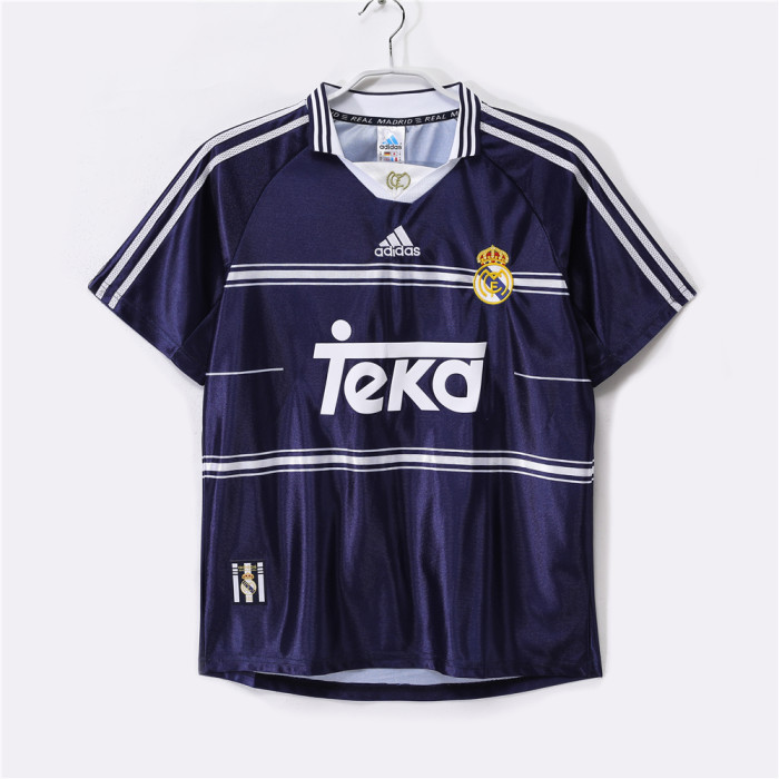 Real Madrid Away Retro Jersey 1998/99