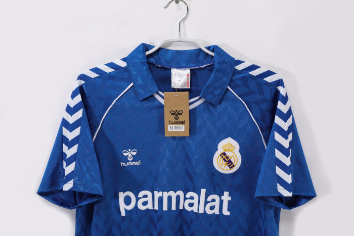 Real Madrid Away Retro Jersey 1986/87