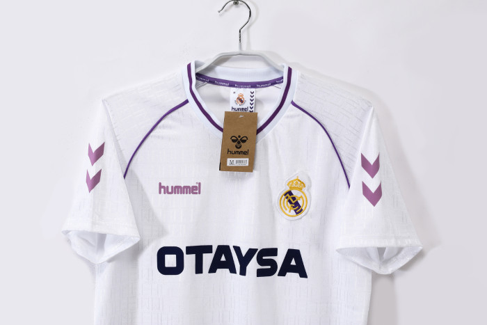 Real Madrid Home Retro Jersey 1990/92