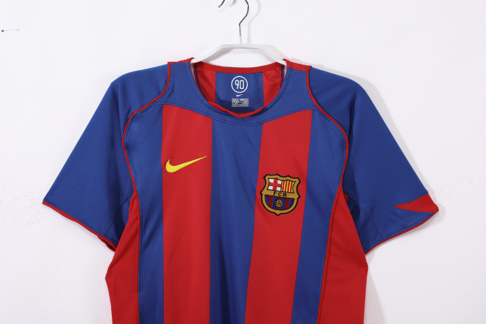 Barcelona Home Retro Jersey 2004/05