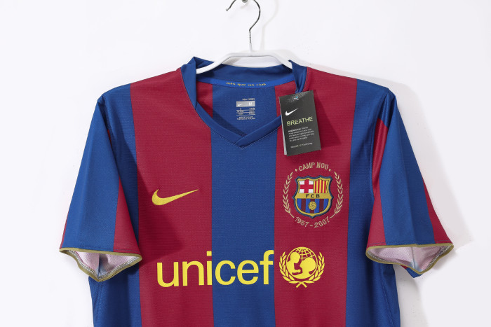 Barcelona Home Retro Jersey 07/08