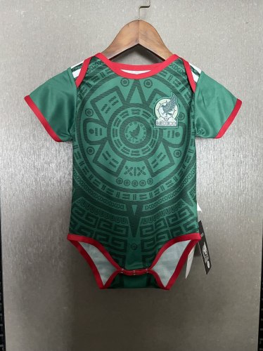 Mexico 2025 Baby Jersey Green