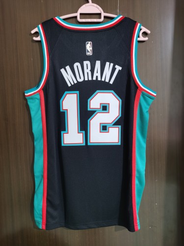 Ja Morant Memphis Grizzlies Swingman Jersey Retro Black