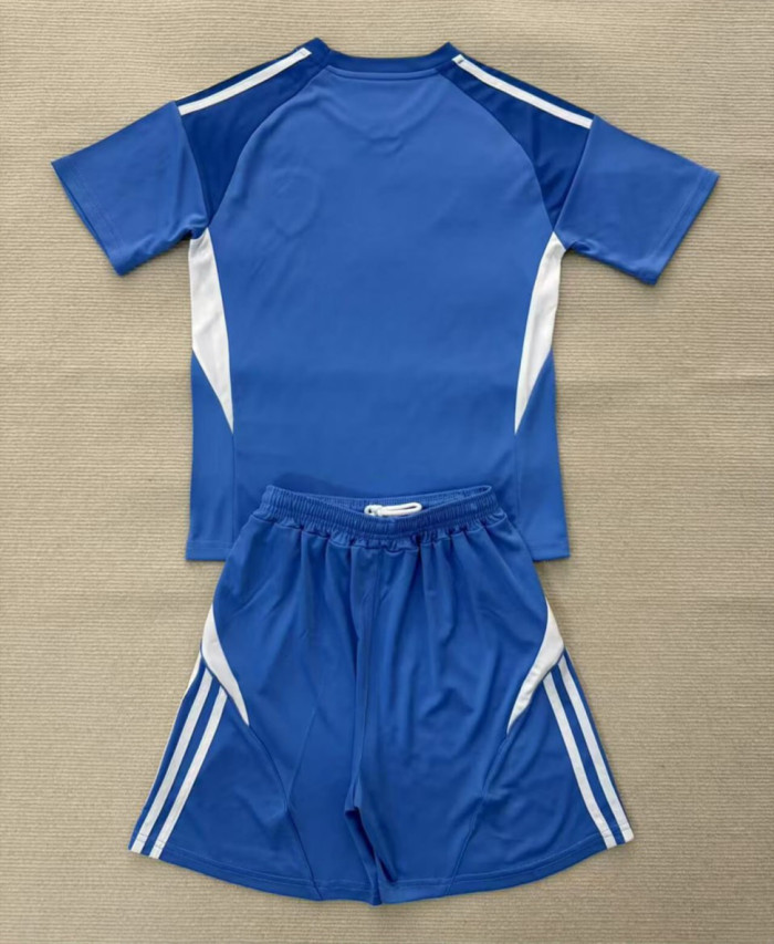 Leeds United Blue Goalkeeper Kids Suit 25/26