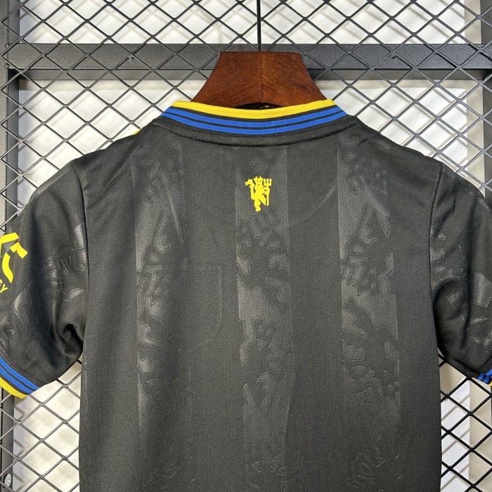 Manchester United Third Kids Suit & Socks 25/26