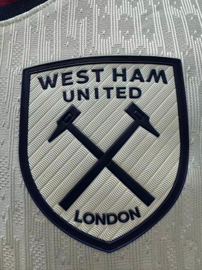 West Ham United Man Away Player Jersey 25/26