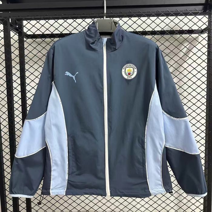 Manchester City Double-Sided Training Windbreaker 2025