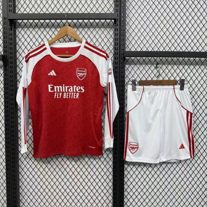 Arsenal Home Long Sleeve Kids Suit 25/26