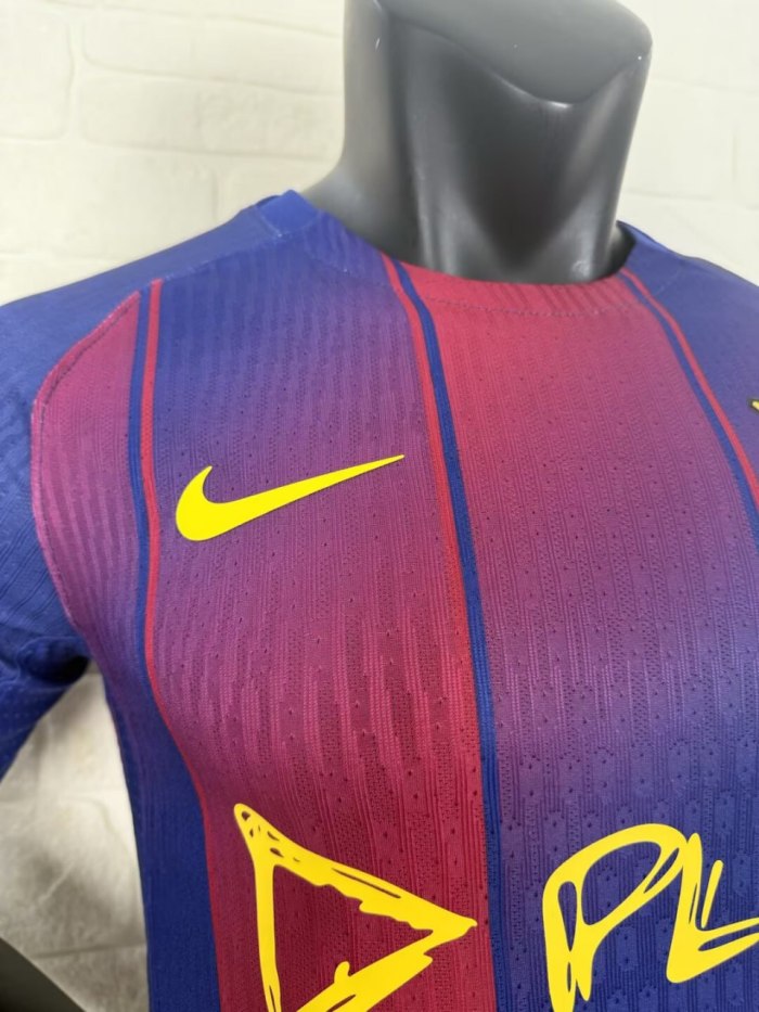Barcelona x Ed Sheeran Home Player Jersey 25/26