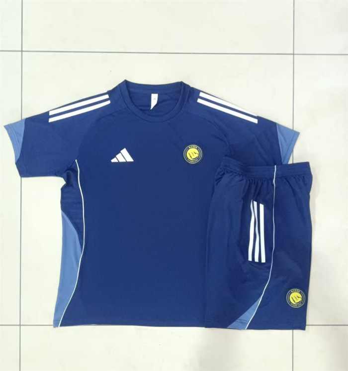 Al-Nassr Training Short sleeve Suit 25/26