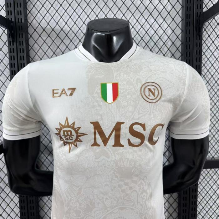 Napoli Away Man Player Jersey 25/26