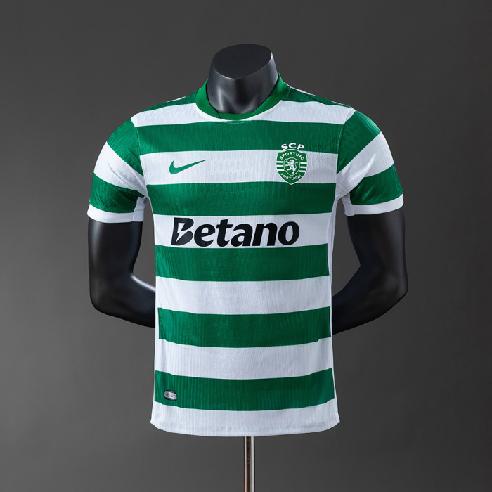 Sporting Lisbon Home Player Version Man Jersey 25/26