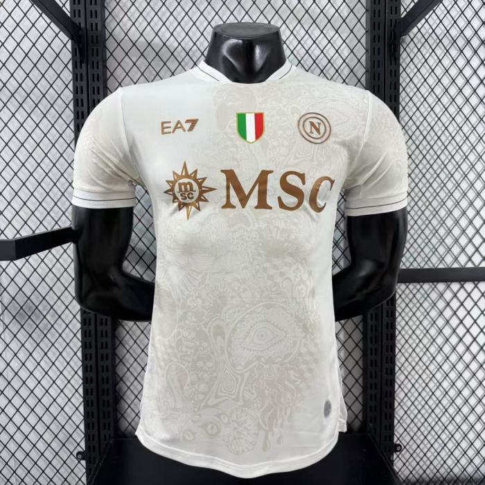 Napoli Away Man Player Jersey 25/26