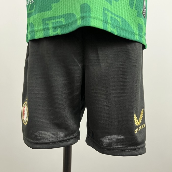 Feyenoord Rotterdam Fourth Kids Suit 25/26