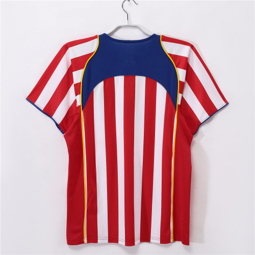 Atletico Madrid Home Retro Jersey 2004/05