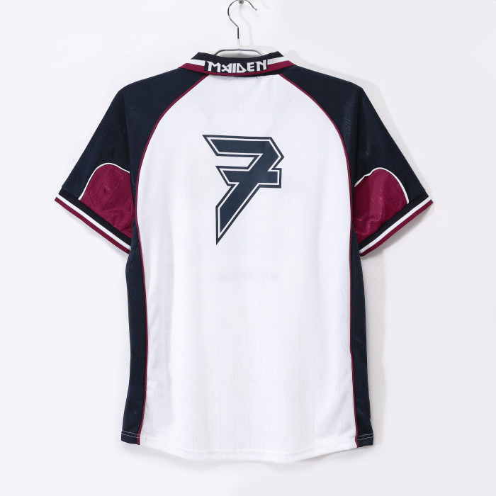West Ham United x Iron Maiden Away Retro Jersey 1999