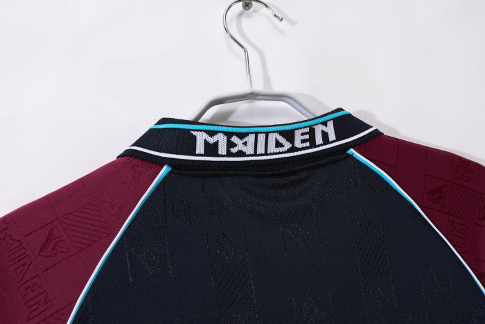 West Ham United x Iron Maiden Home Retro Jersey 1999