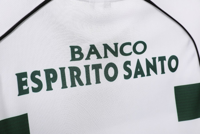 Sporting Lisbon Home Retro Long Sleeve Jersey 2001/03