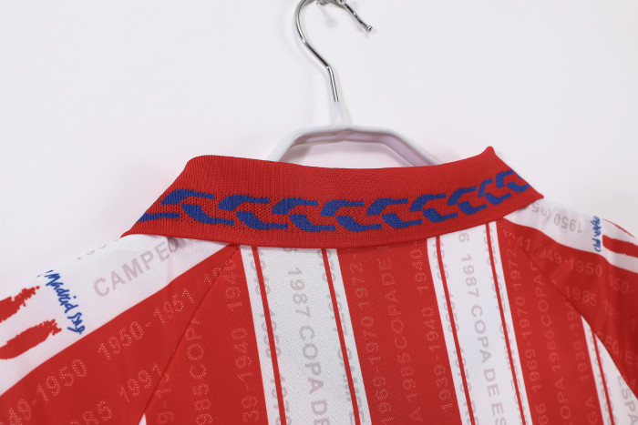 Atletico Madrid Home Retro Jersey 1995/96