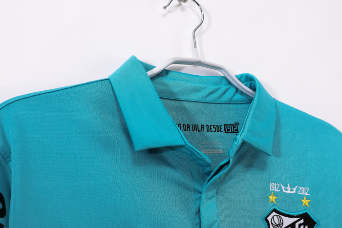 Santos Third Man Retro Long Sleeve Jersey 2012/13