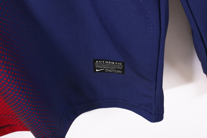 Barcelona Home Long Sleeve Retro Jersey 2012/13