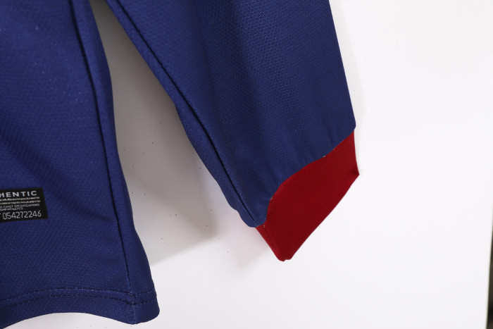 Barcelona Home Long Sleeve Retro Jersey 2012/13