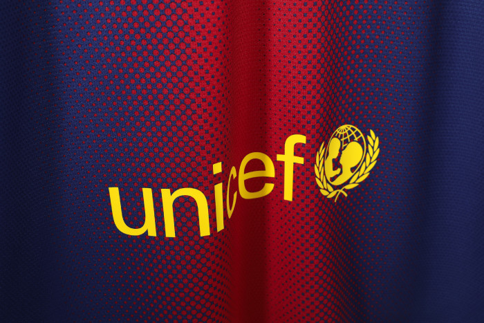 Barcelona Home Long Sleeve Retro Jersey 2012/13