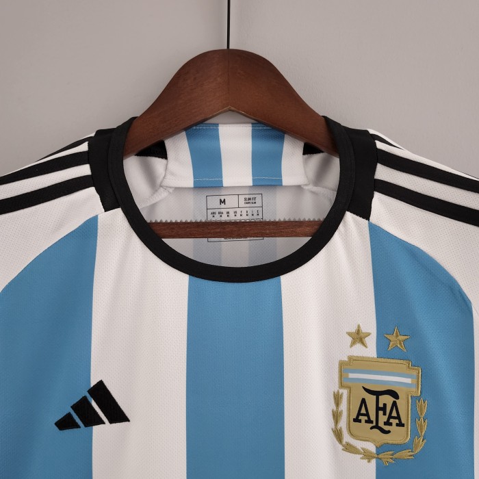 【2 Stars】Argentina Home Man Jersey 2022