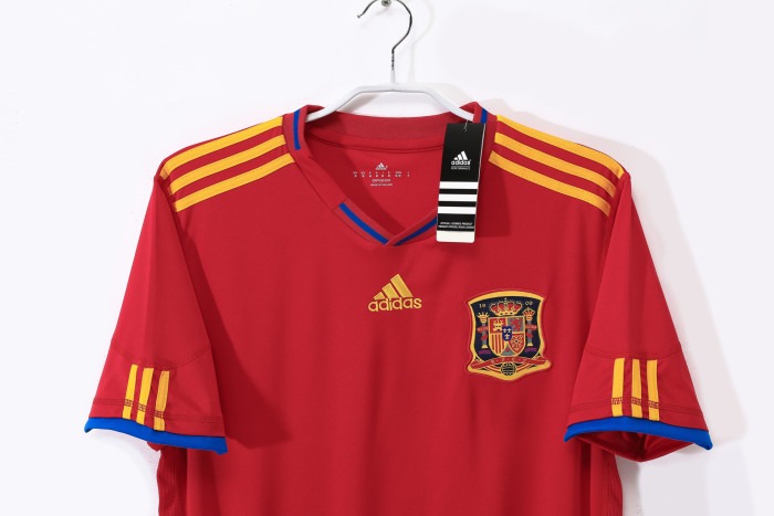 Spain Home Retro Jersey 2009/10