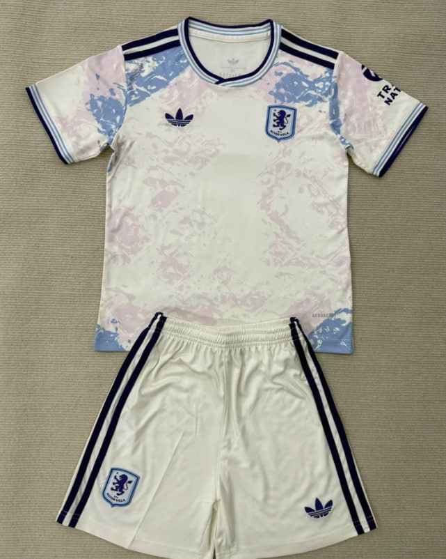 Aston Villa Third Kids Suit 25/26
