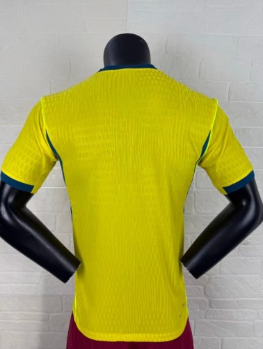 Brazil 2026 World Cup Home Player Man Jersey