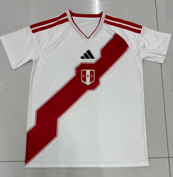 Peru 2026 World Cup Home Men Jersey
