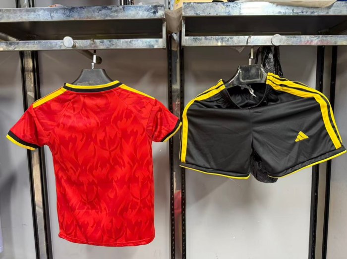 Belgium 2026 World Cup Home Kids Suit