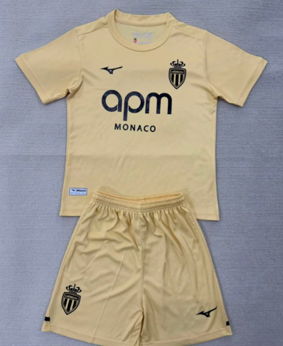AS Monaco Third Kids Suit 25/26