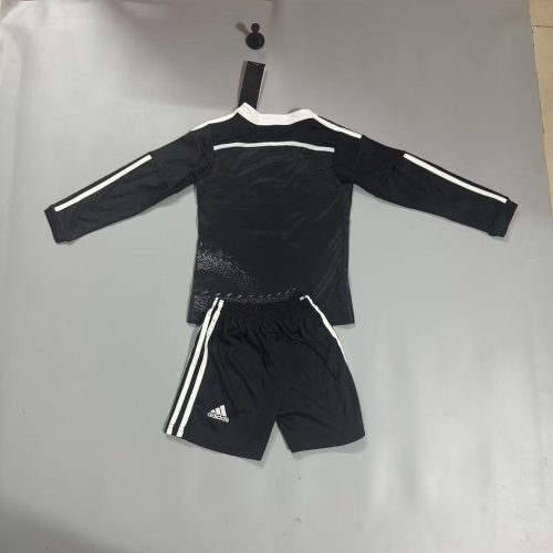 Real Madrid Home Retro Kids Long Sleeve Suit 2014/15