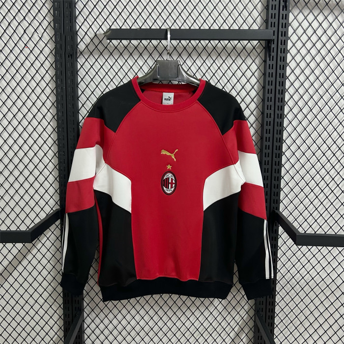 AC Milan Hoodless Sweatshirt Training  Jersey 25/26