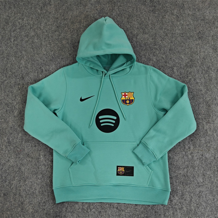 Barcelona Fleece Lined Hoodie Sweatshirt Training Jersey 25/26 (Multiple colors)